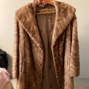 Eastern Furriers long mink coat